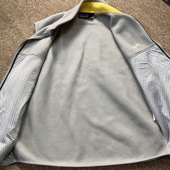 Patagonia Synchilla vest fleece 25182 men's size XL Beige VTG - Picture 7 of 9